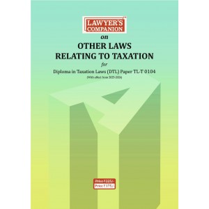 Lawyer's Companion™ on Other Laws Relating to Taxation DTL Paper TL-T 0104 